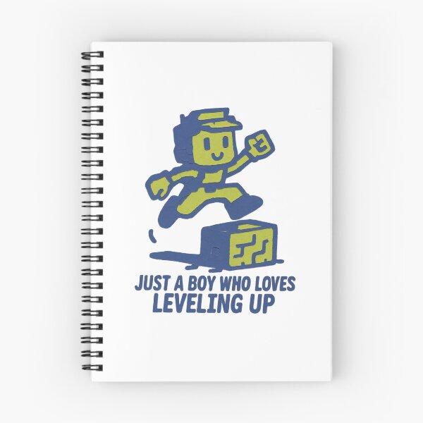 Item preview, Just a Boy Who Loves Leveling Up — Retro Pixel Gamer Boy Illustration designed and sold by Colorful-Garden.