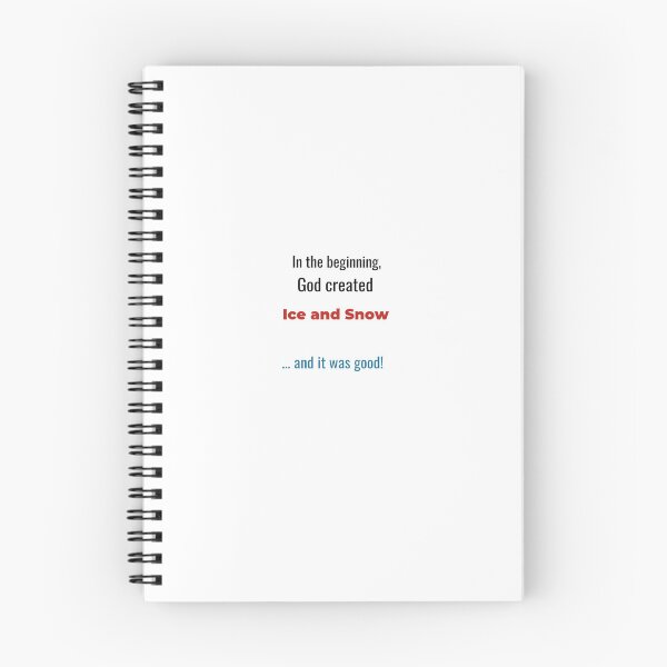 Item preview, Book of Genesis Creation of Ice and Snow designed and sold by DaystarRising.