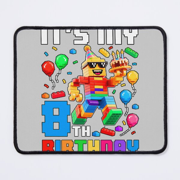 Item preview, It's My 8th Birthday Building Brick 8 Years Old Boys Kids designed and sold by KathieFaugh.