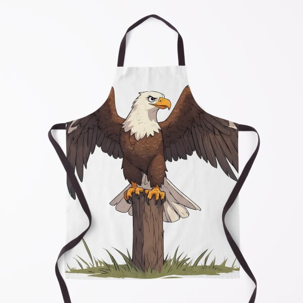 Item preview, Powerful Bald Eagle with Spread Wings Patriotic Design designed and sold by Karolina’s Cozy Creations.