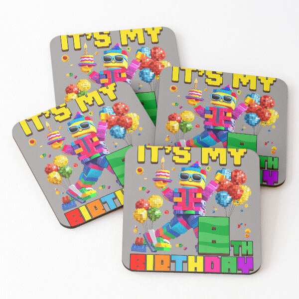 Item preview, Its My 8th Eighth Birthday Building Brick 8 Years Old Boys designed and sold by KathieFaugh.