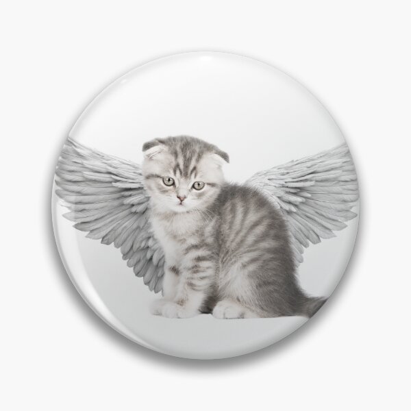 Item preview, Angel kitten designed and sold by Vikkydrop.