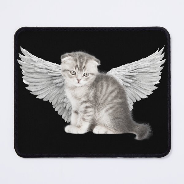 Item preview, Angel kitten designed and sold by Vikkydrop.