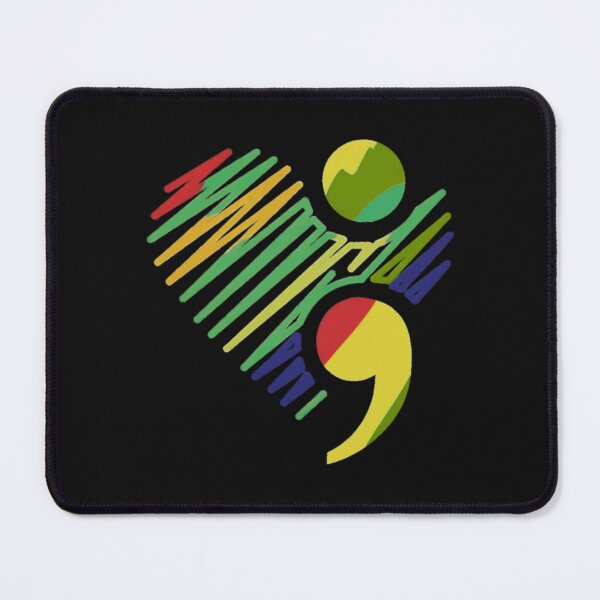 Item preview, Abstract Comma Dot Art Color Expression Minimalist Punctuation Design designed and sold by Aquarius-club.