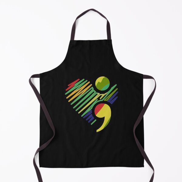 Item preview, Abstract Comma Dot Art Color Expression Minimalist Punctuation Design designed and sold by Aquarius-club.