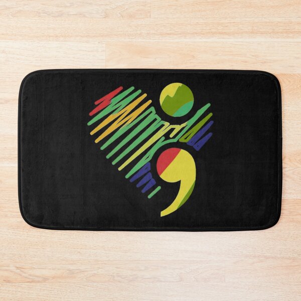 Item preview, Abstract Comma Dot Art Color Expression Minimalist Punctuation Design designed and sold by Aquarius-club.