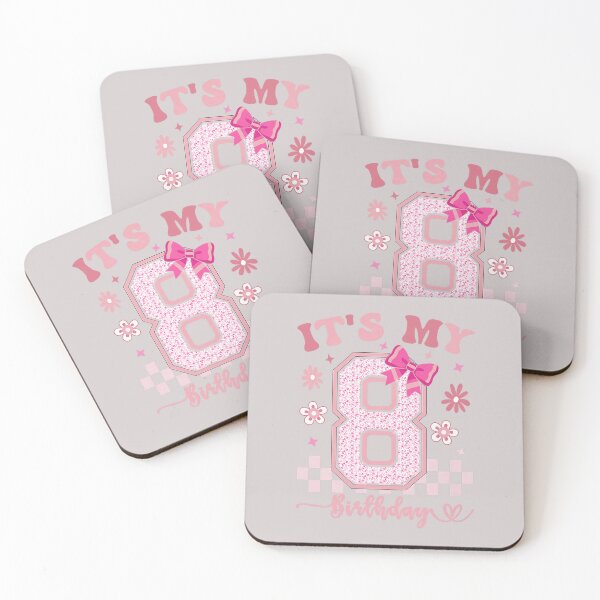 Item preview, It's My 8th Birthday Girls 8 Year Old Girl Birthday designed and sold by MabelWells.