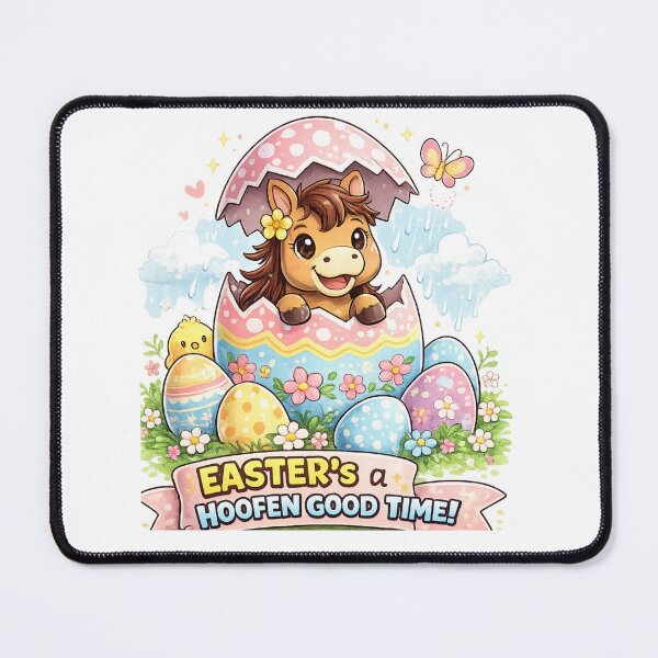 Item preview, Easter Hoofen Good Time Cute Kawaii Horse Design designed and sold by inkstablestudio.