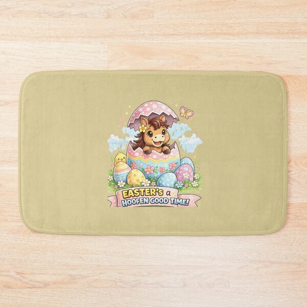 Item preview, Easter Hoofen Good Time Cute Kawaii Horse Design designed and sold by inkstablestudio.