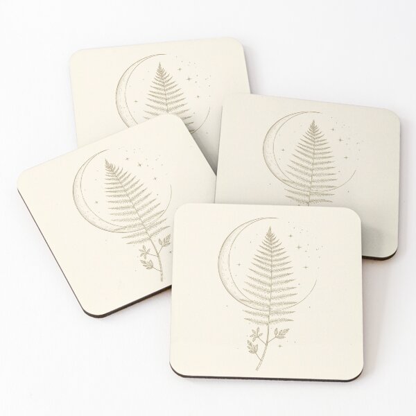 Item preview, Slavic Fern Moon | Forest Magic Botanical Art designed and sold by YvkafromPoland.