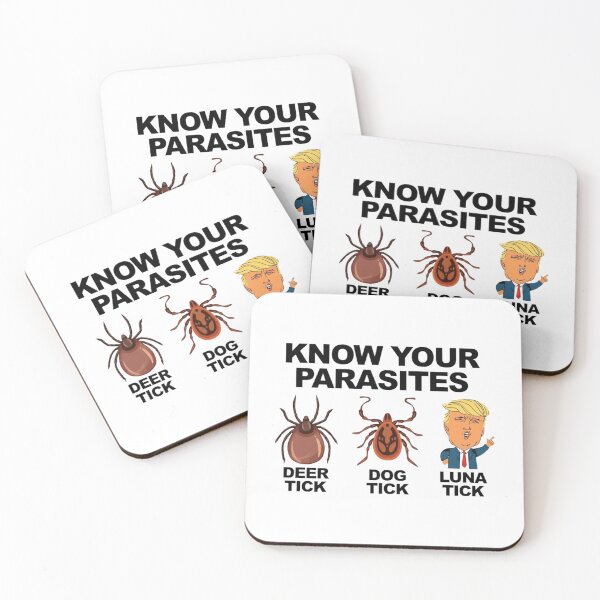 Item preview, Know Your Parasites, Anti Trump, Sarcastic Trump, Political Humor designed and sold by toongstudio.