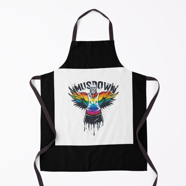 Item preview, Muscular Rainbow Gym Pride – Bold Queer Art Statement designed and sold by InkDazzle.