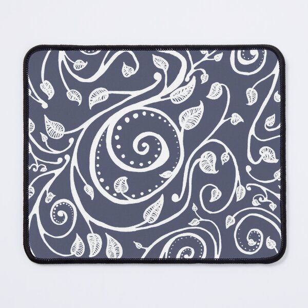 Item preview, Vines in Blue designed and sold by Delilah Espinosa.