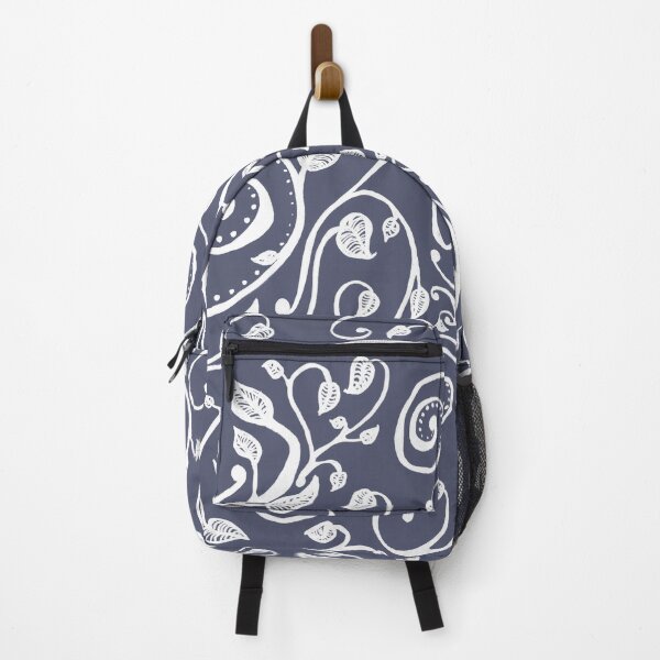 Item preview, Vines in Blue designed and sold by Delilah Espinosa.