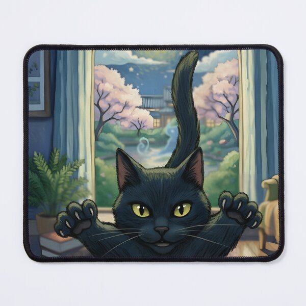 Item preview, Midnight Cat Attack designed and sold by OooWeeArt.