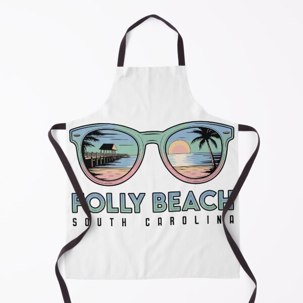 Item preview, Folly Beach South Carolina Sunglasses Reflection Summer Beach designed and sold by PixelWaveBD.