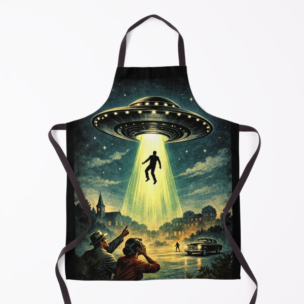 Item preview, Filmed in Retrovision: UFO Abduction Birthday Card – Out of This World designed and sold by Haunted House of Cards.
