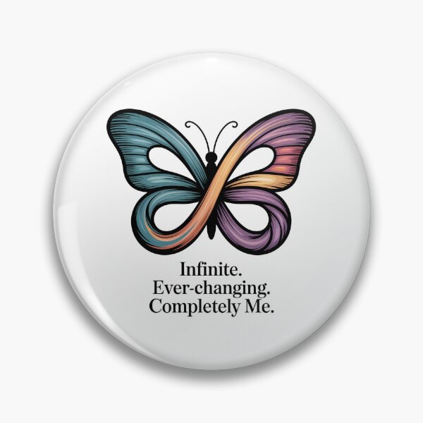 Item preview, AuDHD Pride - Autism Infinity & ADHD Butterfly Blend designed and sold by wyrddifferent.