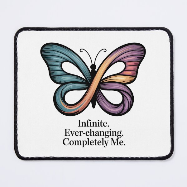 Item preview, AuDHD Pride - Autism Infinity & ADHD Butterfly Blend designed and sold by wyrddifferent.