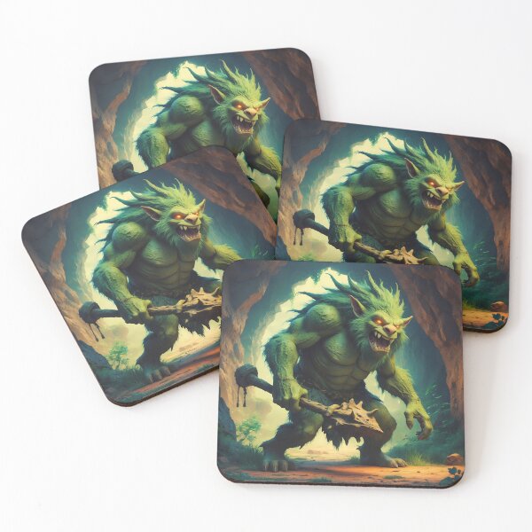 Item preview, Cave Troll - Fantasy Art designed and sold by Lucid Dream Pixel.