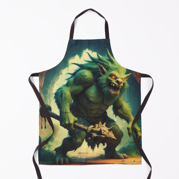 Item preview, Cave Troll - Fantasy Art designed and sold by Lucid Dream Pixel.