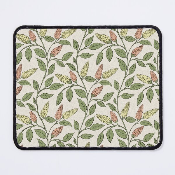 Item preview, Celosia Argentea: Botanical Pattern in Soft Colors designed and sold by Nekogobido.