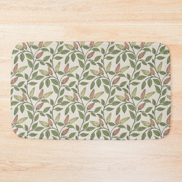Item preview, Celosia Argentea: Botanical Pattern in Soft Colors designed and sold by Nekogobido.