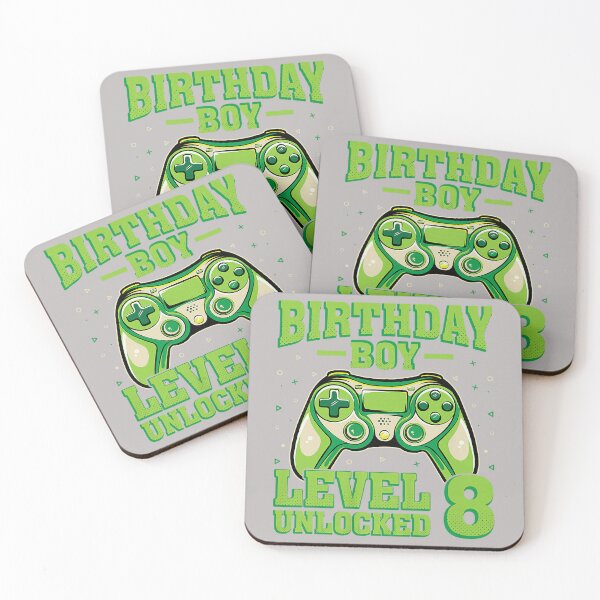 Item preview, Level 8 Unlocked Video Gamer Gaming Kids 8th Birthday Boy designed and sold by mjohnson9.
