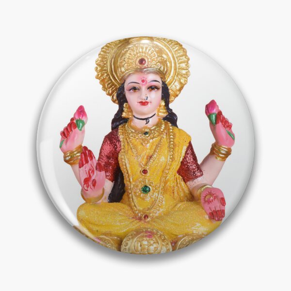 Item preview, Lakshmi (Laxmi, Shri) Golden Sticker designed and sold by AnimaliaStar.
