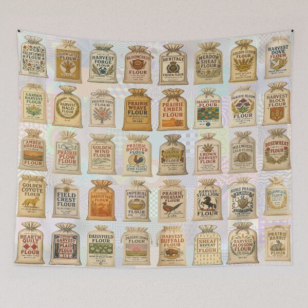 Item preview, Flour Sacks designed and sold by Montage-Madness.