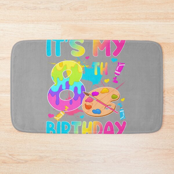 Item preview, It's My 8th Birthday Painting Art Theme 8 Year Old Artist designed and sold by GreggRoss.