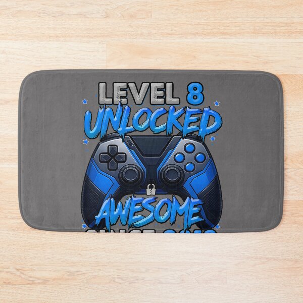 Item preview, Level 8 Unlocked Awesome Since 2018 8th Birthday Gaming  designed and sold by KristineLi.