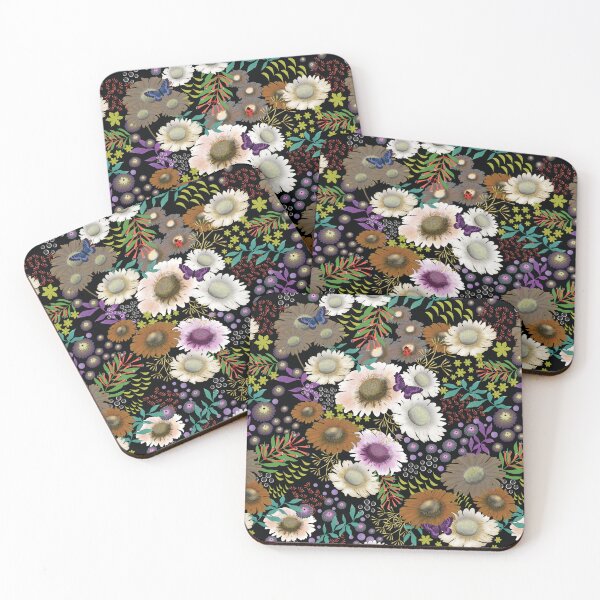 Item preview, Midnight Wildflowers designed and sold by phatlizzardart.