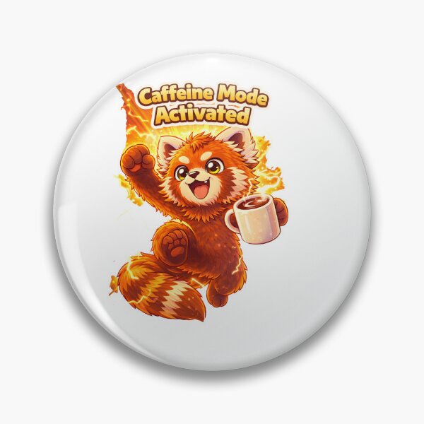 Item preview, Caffeine Mode Activated designed and sold by Creative and Humorous Arts.