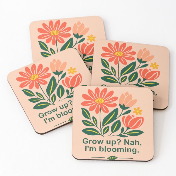 Item preview, Grow up? Nah, I'm blooming designed and sold by ZeitgeistSeason.