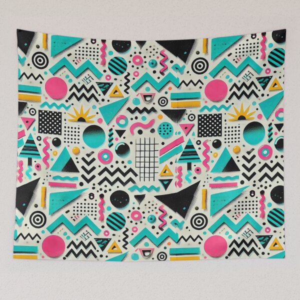 Item preview, memphis pattern designed and sold by TEEJAMBOREE.