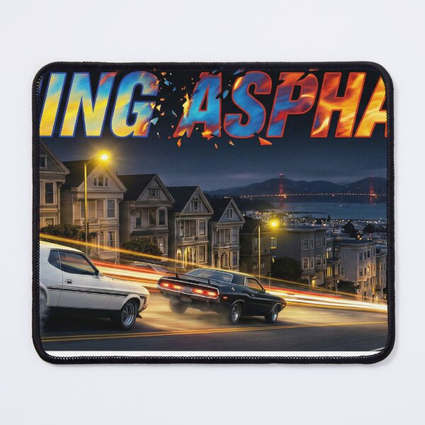 Item preview, ROAD MOVIE POSTER BURNING ASPHALT 71   1971 designed and sold by VERYOLDROAD BY AXTON BROWNING .