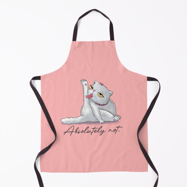 Item preview, Sassy girly white cat - absolutely not designed and sold by art-injoy.