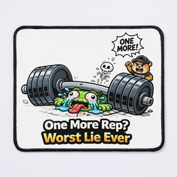 Item preview, One More Rep They Said – Funny Gym Frog Meme Sticker | Relatable Workout Fail Humor designed and sold by les3cerises.