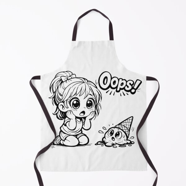 Item preview, Oops! Girl with ice cream designed and sold by TasiaZenzura.