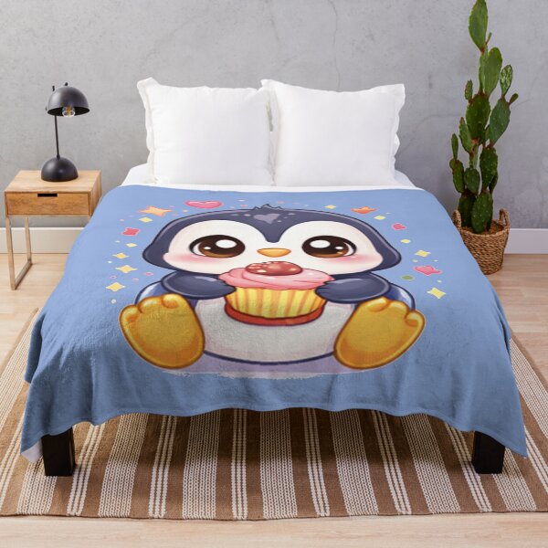 Item preview, Smiling Kawaii Penguin – Cute Happy Baby Penguin Design designed and sold by MerlinWear.