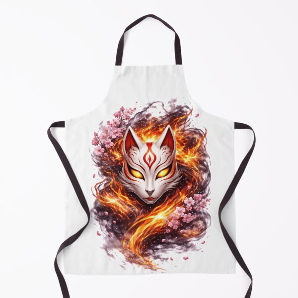 Item preview, Mystic Kitsune Flame – Japanese Fox Spirit designed and sold by RØNI AI.