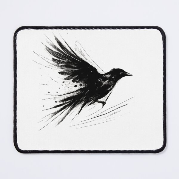 Item preview, Midnight Flight — Ink Raven in Motion designed and sold by NaraGco.