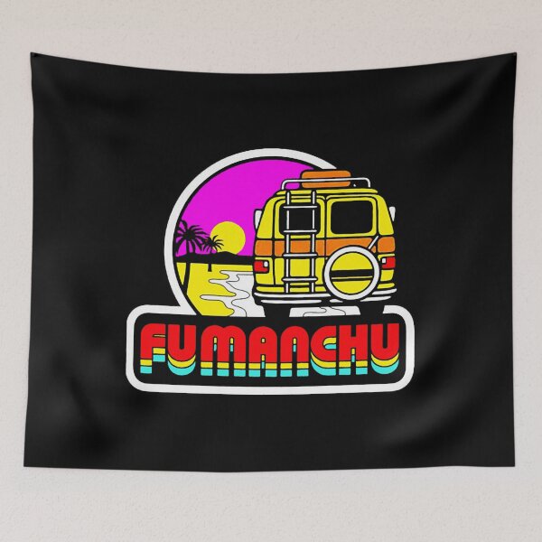 Item preview, Fu Manchu T-Shirt designed and sold by hirthzviadp.