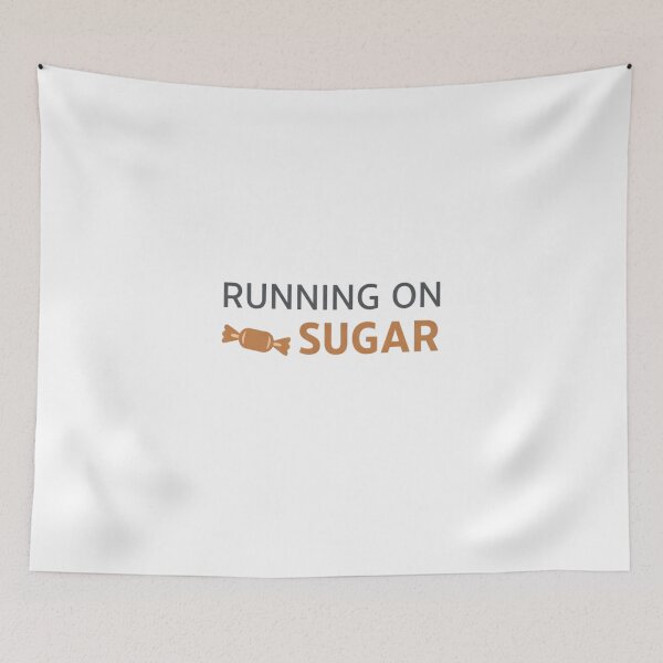 Item preview, Running On Sugar Funny Easter Shirt Cute Easter Design Minimalist Spring Holiday Candy Lover Graphic designed and sold by MoosElkPL.