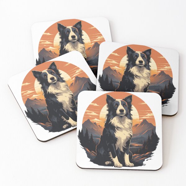 Item preview, Hiker Border Collie Dog Mum Gift designed and sold by NicolasGlowArt.