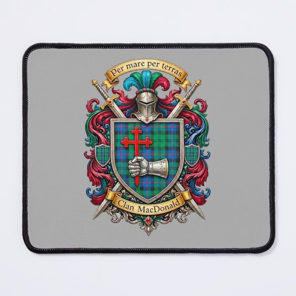 Item preview, Clan MacDonald Crest Badge designed and sold by BagTown Clans.
