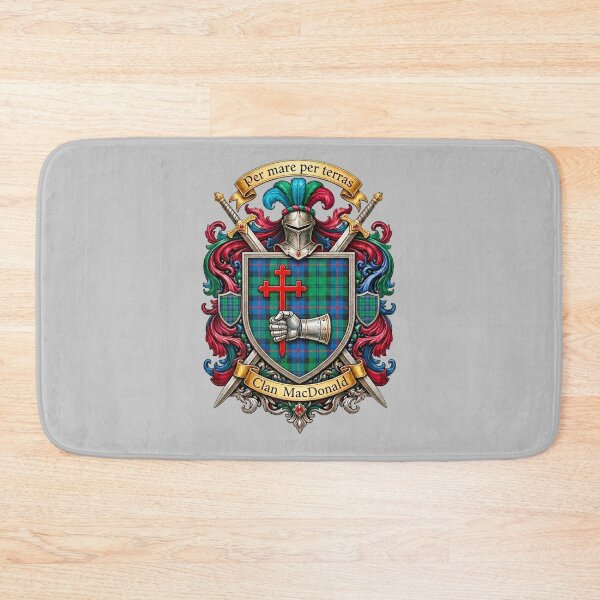 Item preview, Clan MacDonald Crest Badge designed and sold by BagTown Clans.