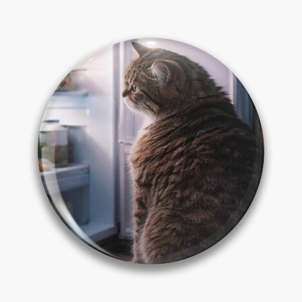 Item preview, Midnight Fridge Thoughts Cat designed and sold by LovelyCatGalaxy.