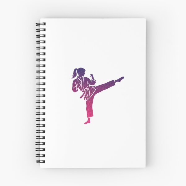 Item preview, Karate Girl Purple Pink  designed and sold by SOUFIANE1991.